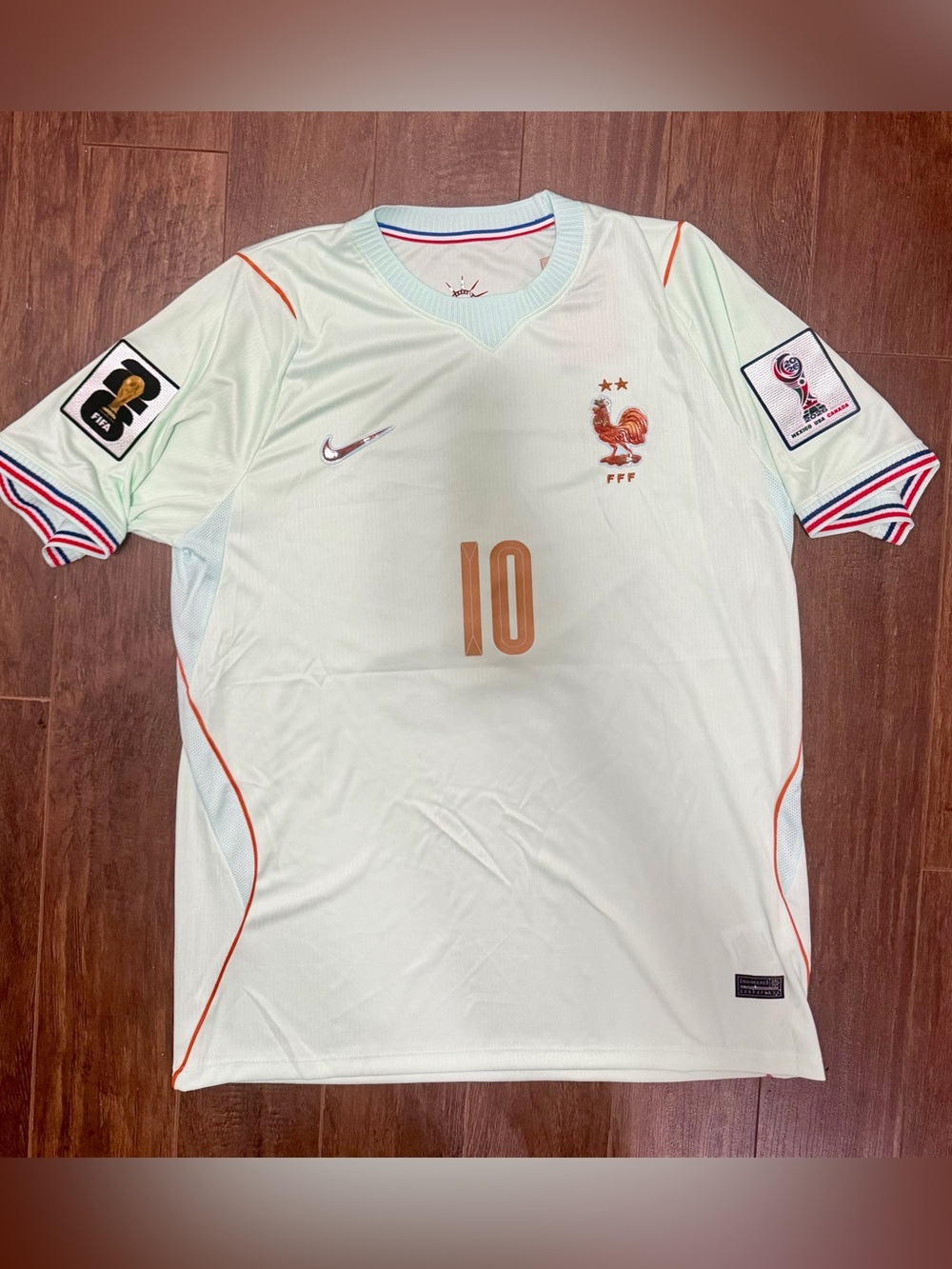 France Mbappe World Cup 2026 Soccer away  Jersey - Size Medium Men Fan Version